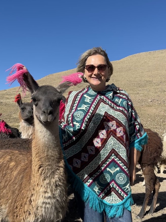 Colca Vadisi - Lama ve ben
