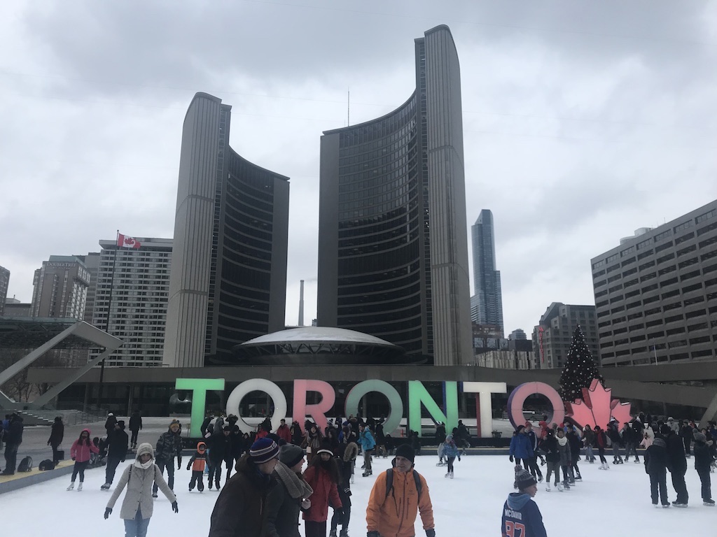 Nathan Phillips Square - 3D TORONTO Sign