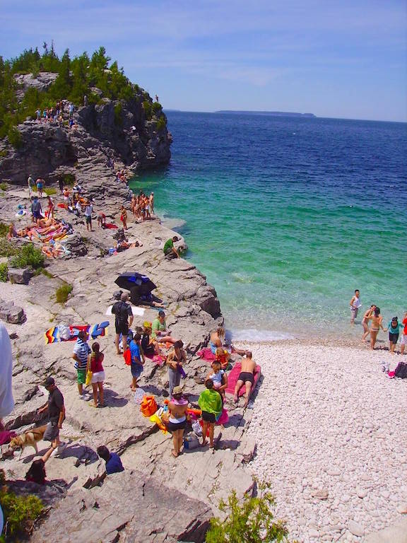 Bruce Peninsula Millî Parkı - Grotto