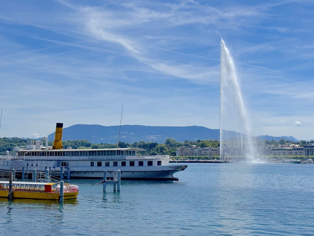 Cenevre - Jet d'eau