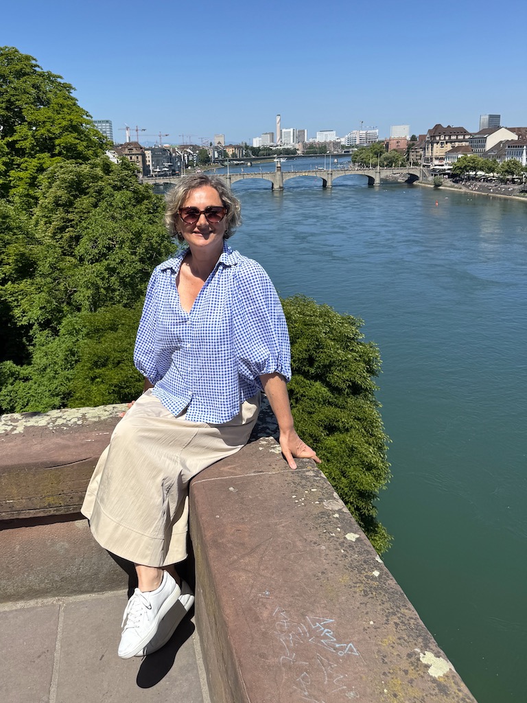 Ren Nehri ve Mittlerebrücke Köprüsü