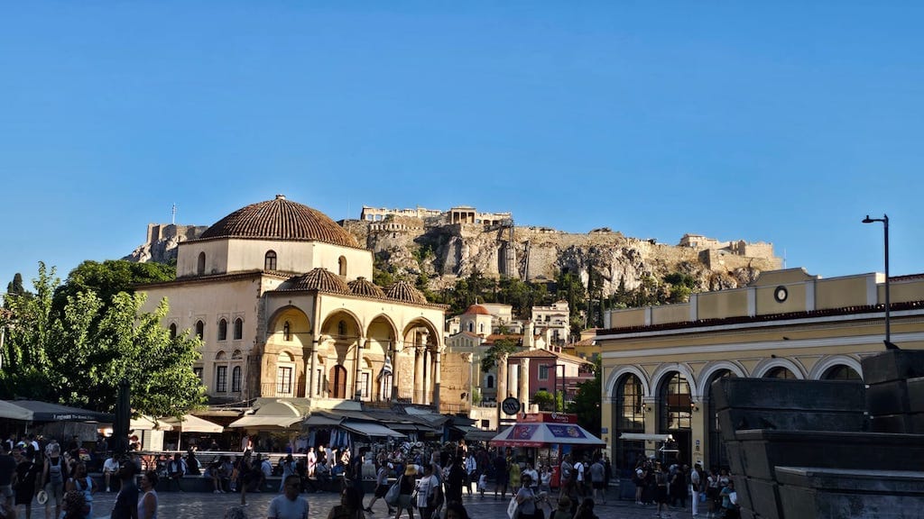 Monastiraki - Akropol manzarası