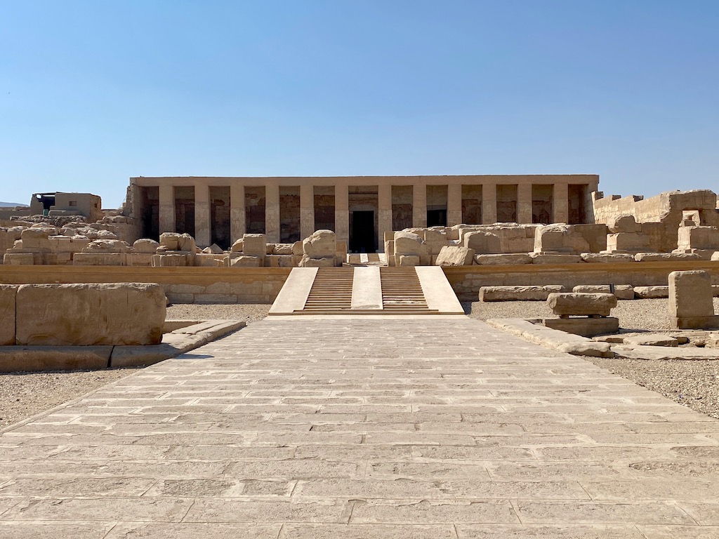 Sevhac - Sohag - Abidos Tapınağı - I. Seti Tapınağı