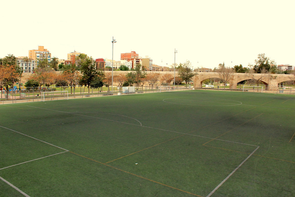 Eskiden burada Turia Nehri varmış