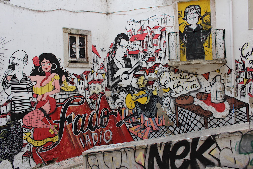 Alfama’nın graffitileri