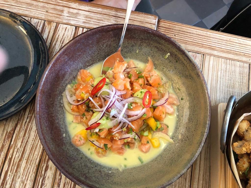Tapabento'da ceviche
