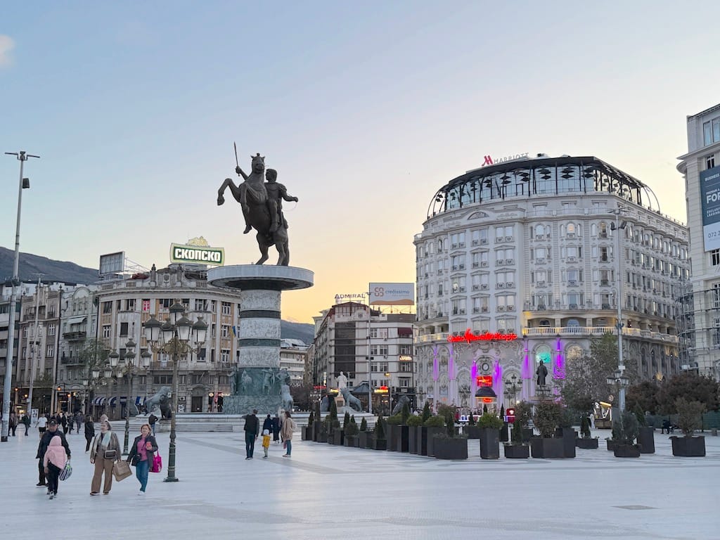 Üsküp - Makedonya Meydanı