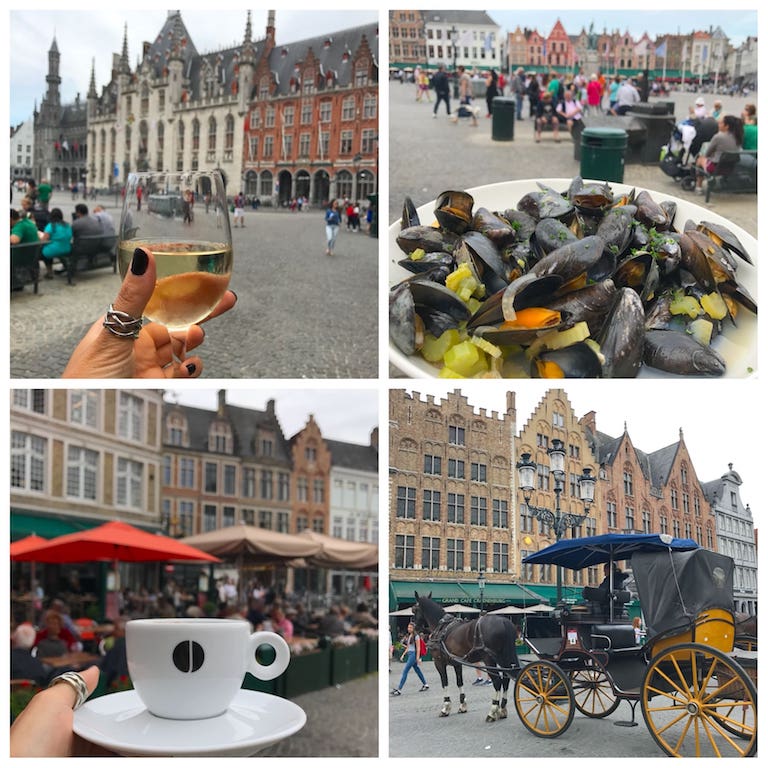 Brugge - Markt Meydanı
