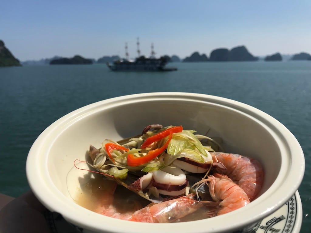 Indochina Junk - Dragon Legend yemekleri