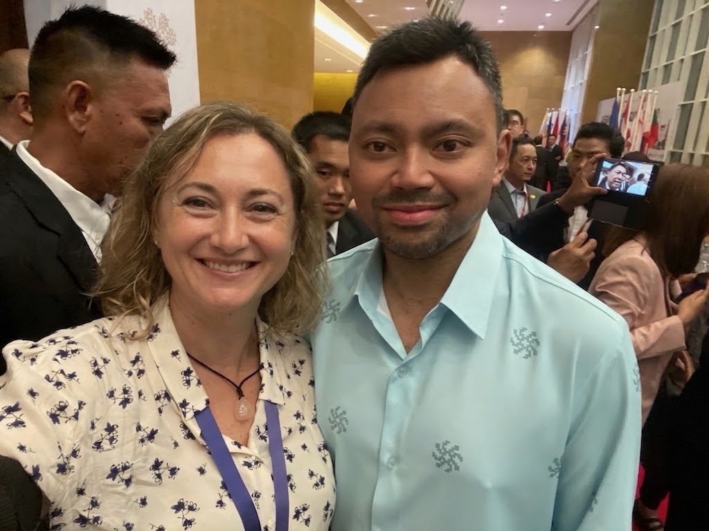 ATF 2020 Brunei'de Royal Prince Haji Al-Muhtadee Billah ile görüştüm