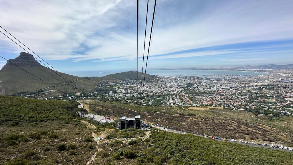 Cape Town - Table Mountain'dan manzara