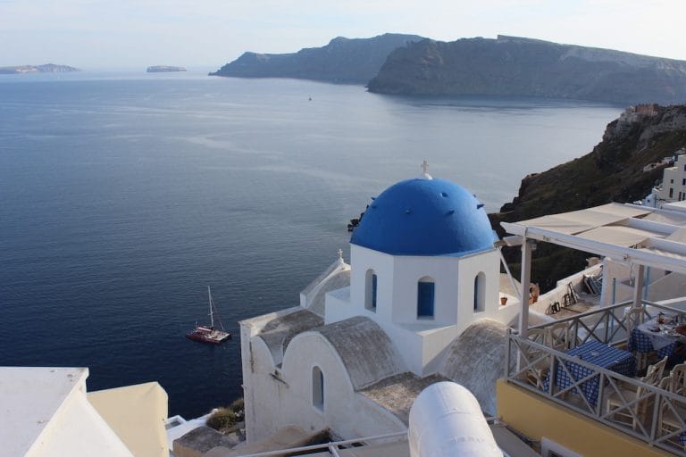 Santorini Adası - Oia Köyü