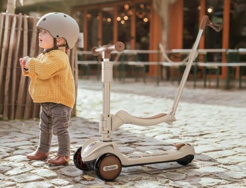 3 Tekerlekli Çocuk Scooter Modellerinde Güvenli Sürüşün Adresi