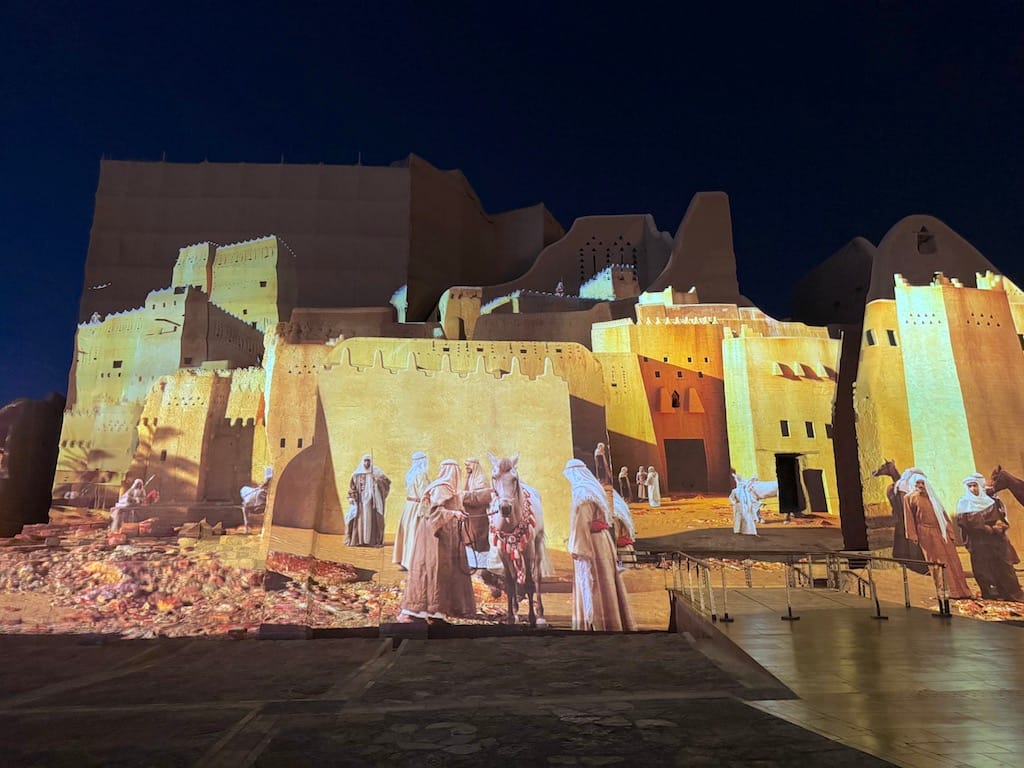 Diriyah - At-Turaif'teki kaleye Suudi Arabistan’ın kuruluş hikâyesi yansıtılıyor