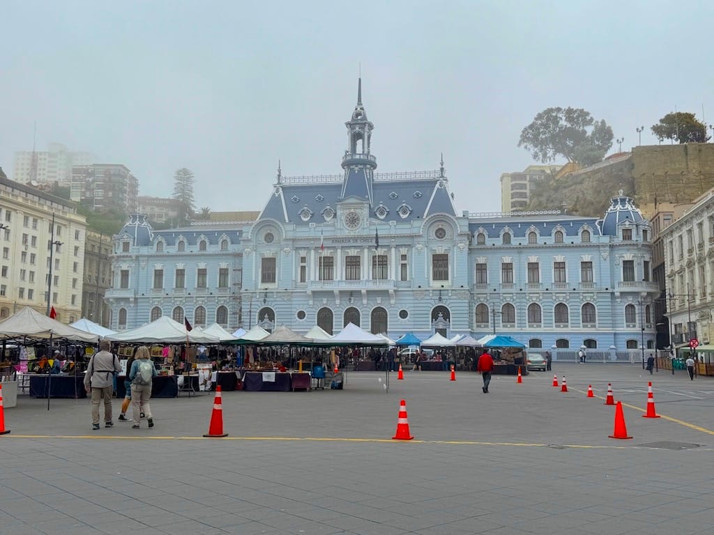 Plaza Sotomayor - Edificio Armada de Chile