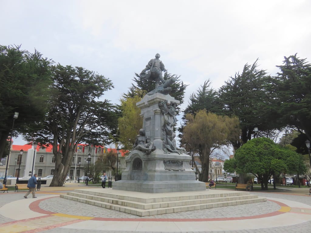 Punta Arenas - Şili - Plaza Muñoz Gamero – Magellan Anıtı