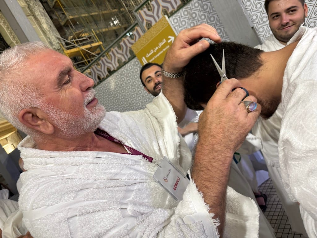 İhramdan çıkmak için son adım - Saç tıraşı
