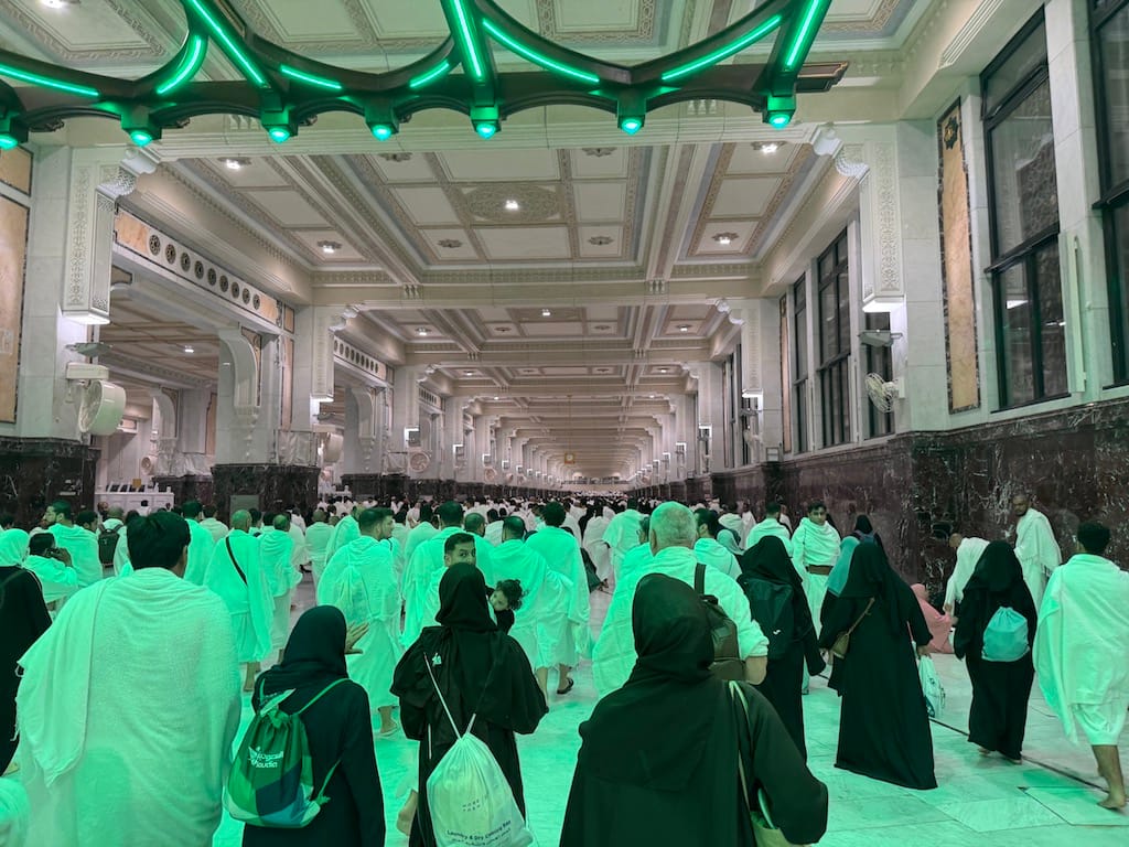 Sa’y ve yeşil ışıklı bölge