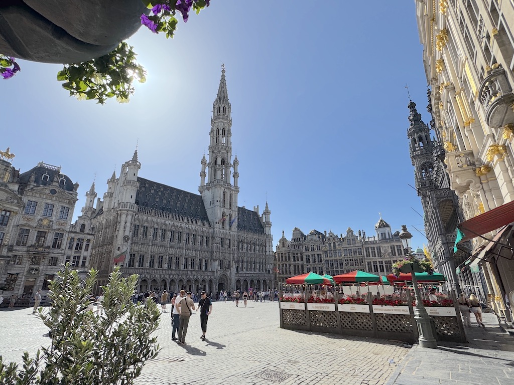 Brüksel - Grote Markt (Grand Place - Büyük Pazar Meydanı)