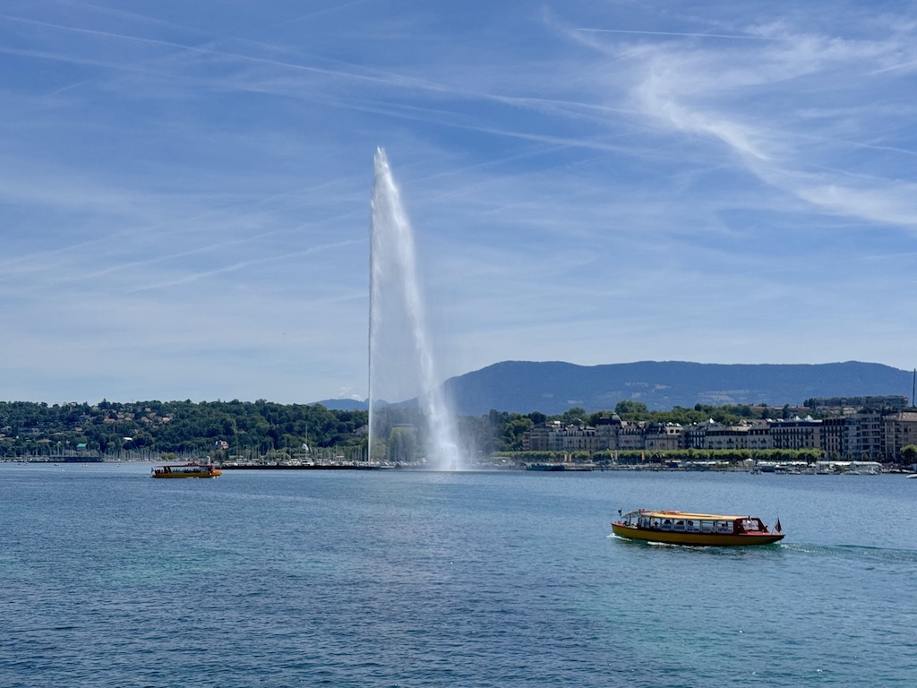 Cenevre - Jet d'eau